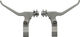 PAUL Set de Leviers de Frein Canti Lever Short Pull - silver/gauche/droite (spécifique)