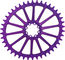 Garbaruk Oval Chainring AXS Road/CX SRAM Direct Mount 8-Hole Single Speed - violet/42 