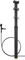 OneUp Components Dropper Post V2 210 mm Seatpost w/ V3 Remote Lever Clamp - black | 0 mm | 525 mm | 31,6 mm | Split clamp | V3