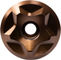 Ambit Components Capuchon de Jeu de Direction Topcap Bartender - brown/0 mm