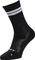 VAUDE Calcetines Bike Socks Mid II - black-black/42 - 44