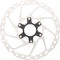 Shimano SM-RT64 Center Lock Brake Rotor for Deore w/ External Teeth - silver-black/180 mm
