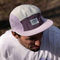Burgtec Courier Five Panel Kappe - pink lemonade/one size