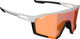 Leatt Lunettes de Sport SpeedViz Pro - black-white red | red