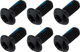Jagwire Pro LR2-E Disc 6-Loch Bremsscheibe mit Magnet - silver-black/180 mm