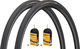 Continental Set 2 Pneus Souples Ultra Sport III 28" + Chambres à Air Race Wide 28 - noir/28 /28 /28-622/25-622 à 32-630