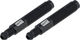 CONTEC Extensión de válvulas FastAir TL Road Extension - 2 piezas - negro | SV 30 mm