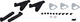 SKS Stay Set for Bluemels Rear Cable Line - black/45 mm