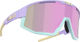 Bliz Lunettes de sport Fusion Small - matte pastel blue/brown-rose
