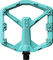 crankbrothers Pedales de plataforma Stamp 0 - turquoise/112 /116 /large