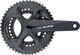Shimano 105 R7000 group 2x11 34-50 with direct mount (rear seat stay) - silky black | 11-32 | Shimano Road | 172,5 mm | Shimano Road | Braze-on | 34-50
