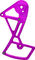 Garbaruk Jaula de cambio para SRAM Eagle T-Type - violet