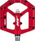 HT EVO-MAG ME03 Platform Pedal - matte red