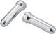 Jagwire Embouts pour Câbles de Vitesses et de Frein Crimp - 10 pièces - silver