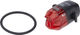 CATEYE Nano G LED Rear Light - StVZO Approved - black-red