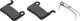 GALFER Plaquettes de Frein Disc Standard pour Shimano - semi-métallique - acier/SH-001
