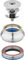 Cane Creek 110er IS41/28,6 Steuersatz Oberteil - Werkstattverpackung - silber/IS41/28,6 tall