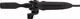 SRAM Level Silver Stealth 2-Piston Disc Brake - black anodized/Rear wheel/Flip-Flop (non-side-specific)