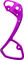 Garbaruk Inner cage for Shimano GRX Di2 11-speed - violet