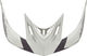 Troy Lee Designs Visera de repuesto para cascos A2 - sliver silver-burgundy/universal