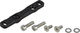 Hope Scheibenbremsadapter für 180 mm Scheibe - black/VR FM 160/180 auf FM 180