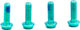 OAK Components Juego de Tornillos titanio M3x9 SRAM cojinete de palanca / Hope tapa - green