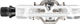 Leatt Gravity 6.0 Clipless pedals - silver/110 mm/88 mm