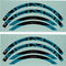 NEWMEN Felgen Decal Kit A.35 - turquoise/27,5"