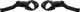 PAUL Cross Lever Inline Brake Lever Set - black/set (front + rear) / 31.8 mm