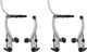 Shimano BR-T4000 v+h Set Felgenbremse V-Brake - silber/Set