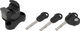 Kryptonite New York Fahgettaboudit® Mini U-lock - black-yellow/15.3 cm/8.3 cm