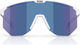 Bliz Hero Sports Glasses - matte white | blue multicolor