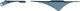 Hebie End Piece Set for Fixed Guard 392 / Chainbar 394 - transparent