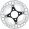 Shimano RT-MT800 Center Lock Brake Rotor for XT w/ External Teeth - silver-black/140 mm