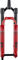 Marzocchi Horquilla de suspensión Bomber DJ 26" Modelo 2024 - gloss red/15 mm Eje Pasante/100 /37 /1 1/8" - 1,5" tapered/26"/110 mm
