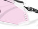 Oakley Lunettes de sport Velo Kato - matte clear/prizm low light