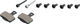 Magura Kit de discos de frenos y pastillas MDR-P 6 agujeros 220 mm - 7.S/Orgánico/220 mm