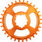 Burgtec 3 mm Offset Thick Thin Kettenblatt für SRAM 3-Bolt - iron bro orange/32/32 Z