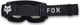 Fox Head Masque principal - black/clear