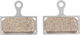 Shimano Plaquettes de Frein G04S pour XT, SLX, Alfine - universal | acier