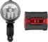 busch+müller Ixon IQ Premium + Ixback Senso LED Lighting Set - StVZO Approved - black