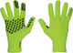 GripGrab Guantes de dedos completos Waterproof Knitted Thermal - yellow hi-vis/M/L