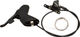 SRAM Force 1 HRD FM Scheibenbremse mit Dropper Actuator - black-grey/Vorderrad/links (seitenspezifisch)