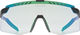 uvex gafas deportivas pace stage S V - black mate | mirror green
