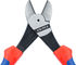 Knipex High Power Side Cutting Pliers - red-blue/180 mm