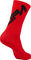 Supacaz Chaussettes SupaSocks Twisted - red/36 - 40