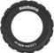 Shimano RT-EM910 Center Lock Brake Rotor for STEPS w/ External Teeth - silver-black/203 mm