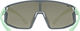 uvex Gafas para niños Skyryse Jr. - grey-green /mirror blue