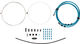 Jagwire 1X Elite Link Shifter Cable Set - blue