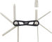 BBB CombiSet SpeedPack CO2 BSB-58 Satteltasche + Werkzeugset + CO2-Pumpe - schwarz/790 ml